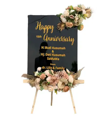 Papan Bunga Akrilik pier pasuruan