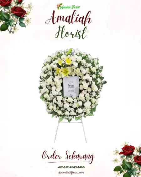 Krans Bunga Duka pier pasuruan